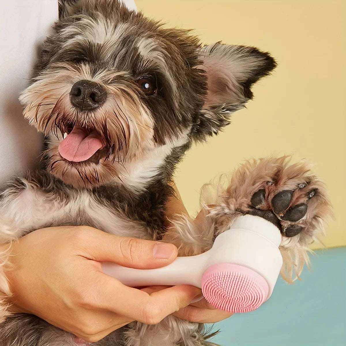 2-in-1 Handheld Pet Bath Brush