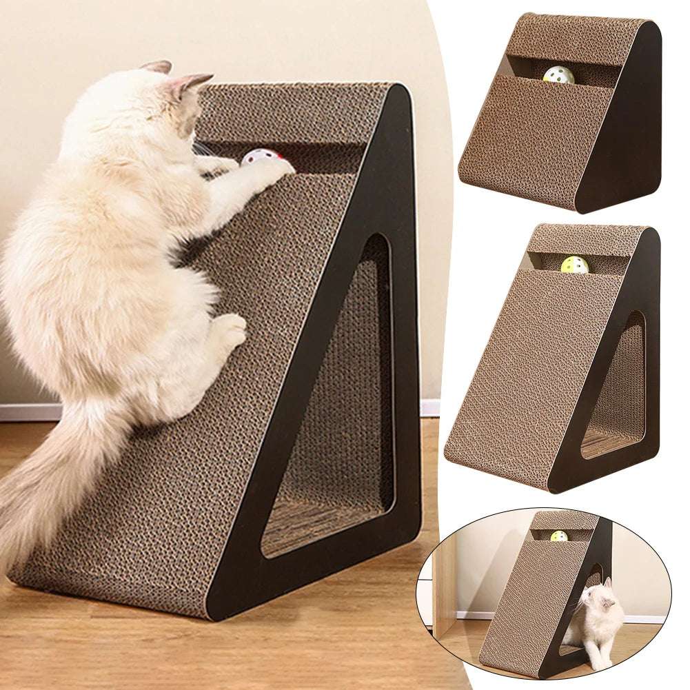 2 In 1 Cat Tree with Scratching Posts & Condos