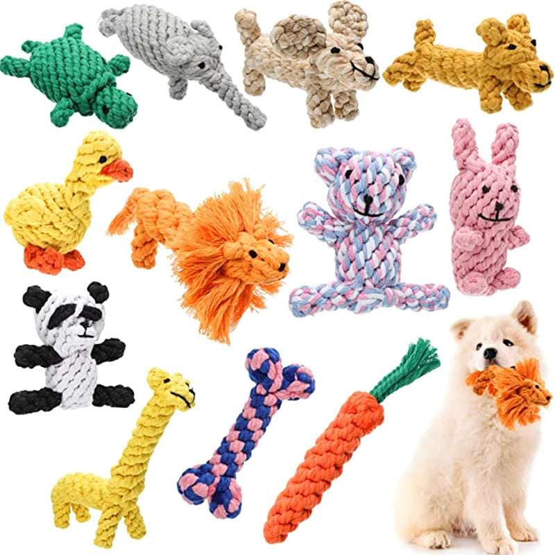 Durable Squeaky Plush Dog Toy