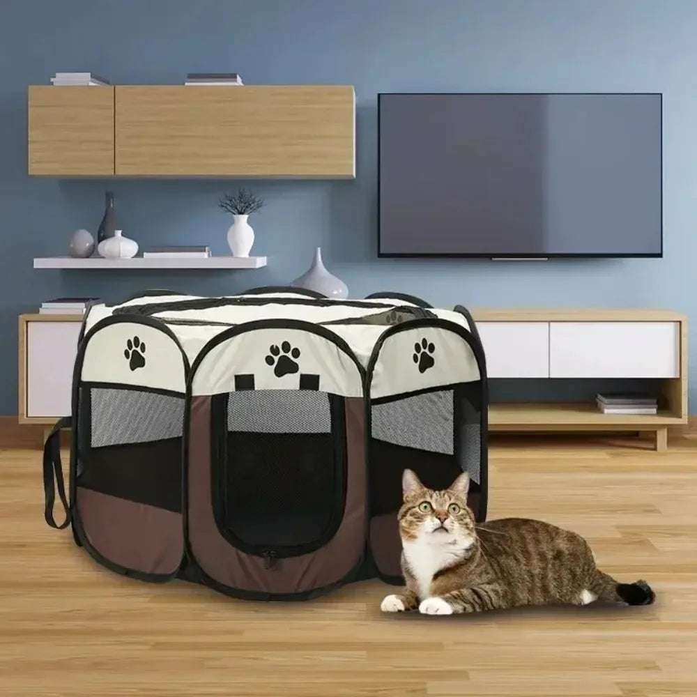 Portable Octagonal Pet Tent
