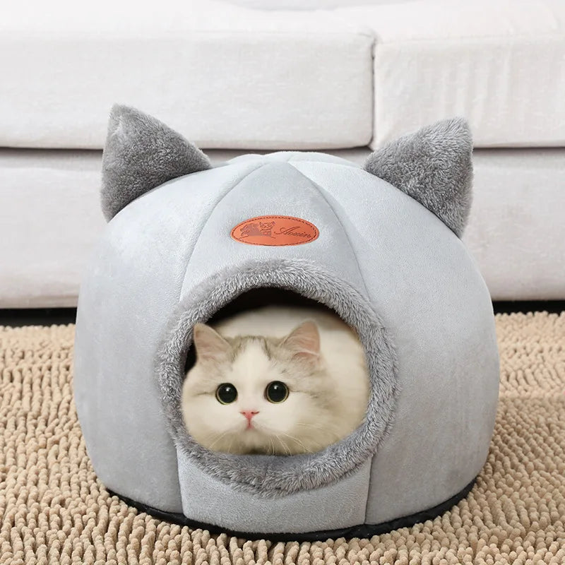 Cozy Cave Cat Bed