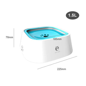 Pet floating water bowl