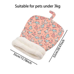 Cozy Cat Sleeping Bag - Plush Winter Bed for Indoor Comfort & Warmth