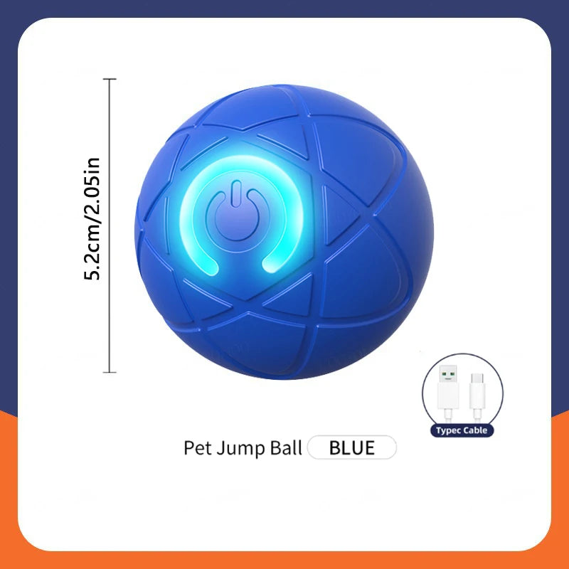 Interactive Rechargeable Ball Toy for Pets