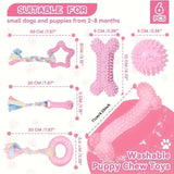 Interactive Dental Chew Toy Set for Dogs