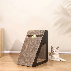 2 In 1 Cat Tree with Scratching Posts & Condos