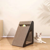 2 In 1 Cat Tree with Scratching Posts & Condos
