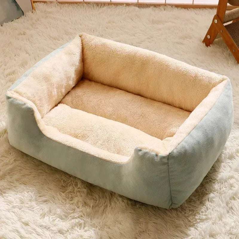Ultra-Soft Plush Cat Bed