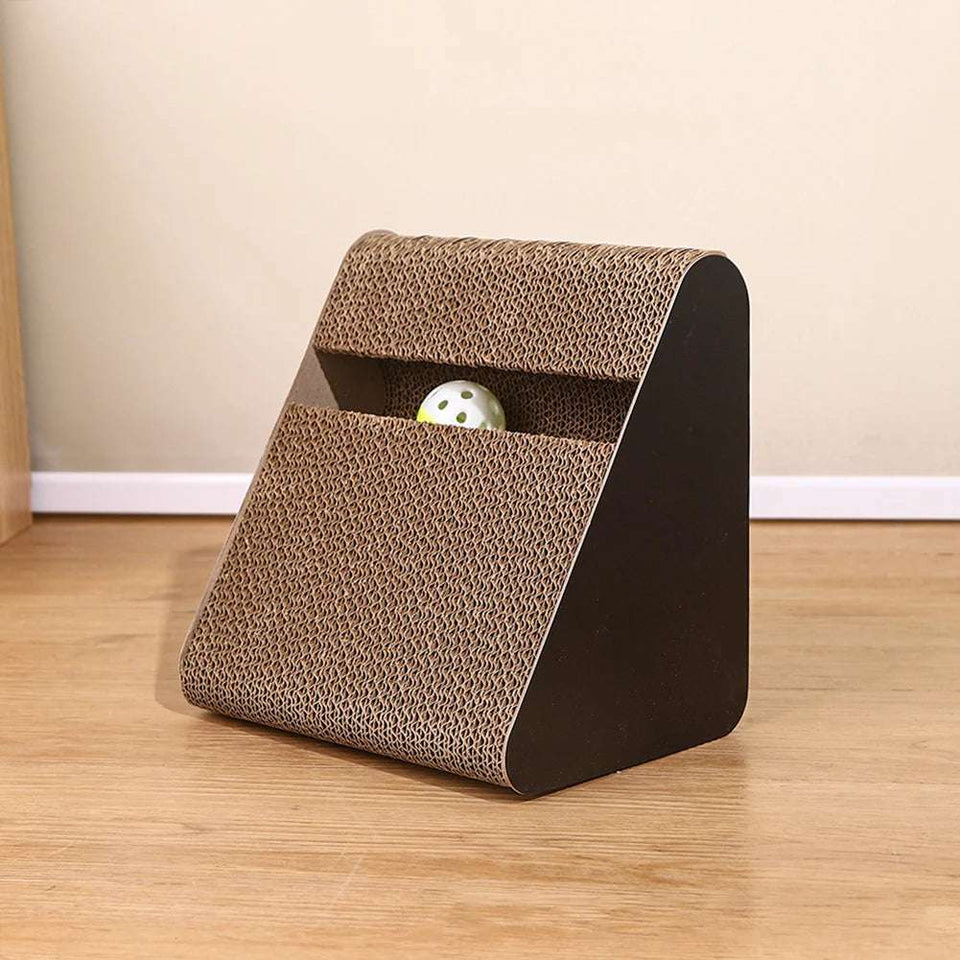2 In 1 Cat Tree with Scratching Posts & Condos