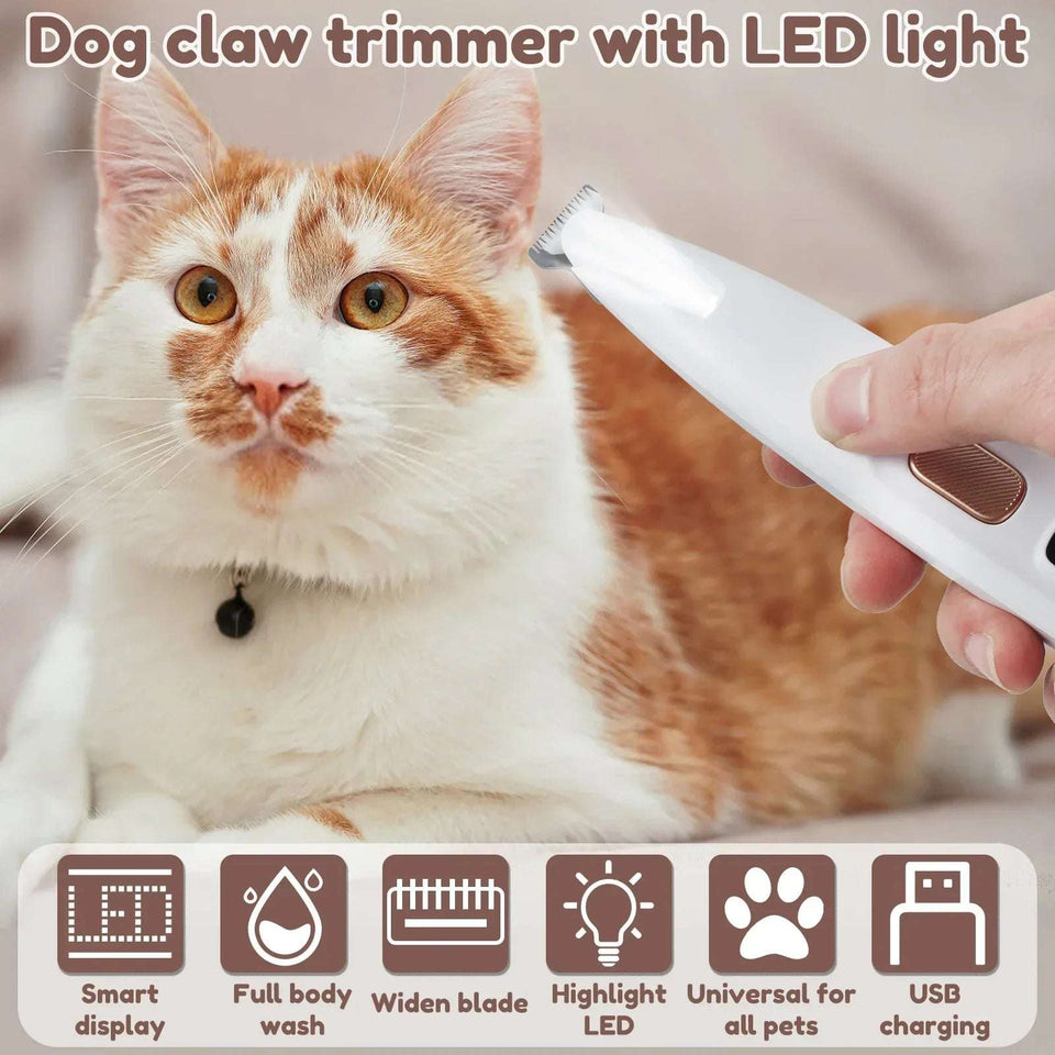 LED Light Pet Nail Clipper