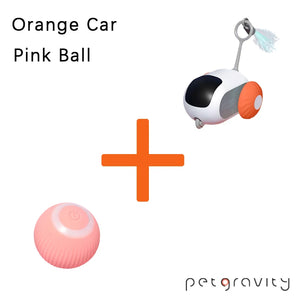 Automatic Gravity Car Toy for Cats