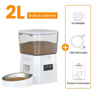 Smart WiFi Pet Feeder with App Control