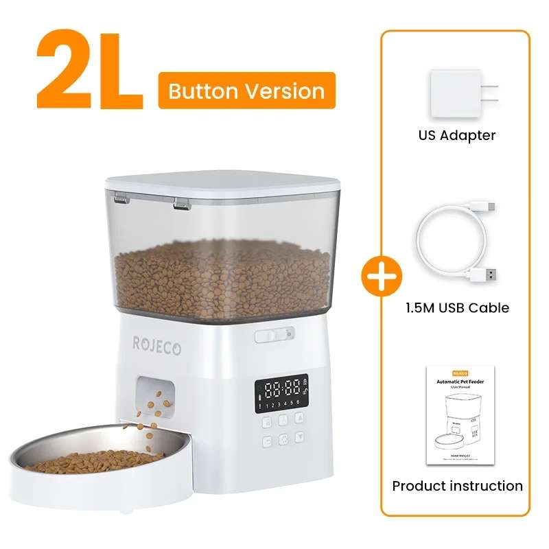 Smart WiFi Pet Feeder with App Control