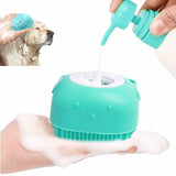 Shampoo Dispenser & Massage Brush