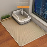 Double-Layer Cat Litter Mat