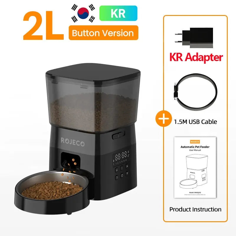 Smart WiFi Pet Feeder with App Control