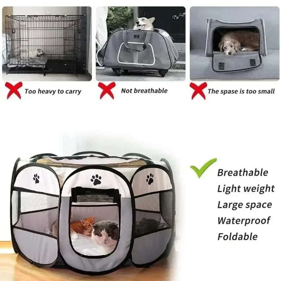 Portable Octagonal Pet Tent