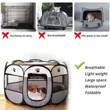 Portable Octagonal Pet Tent