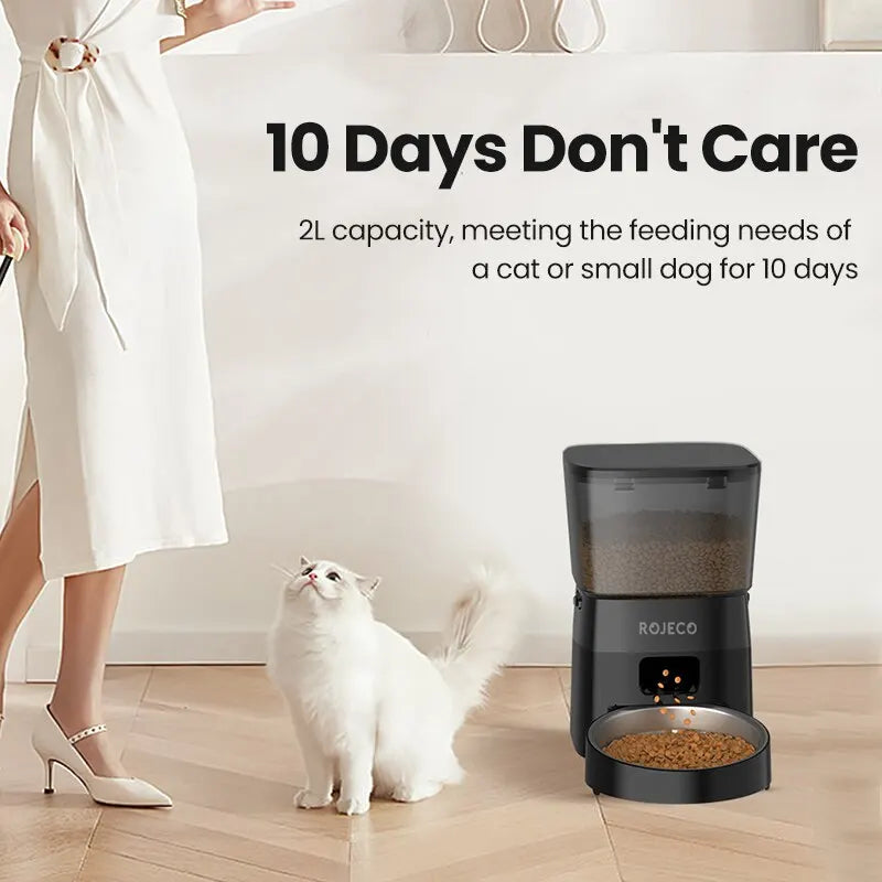 Smart WiFi Pet Feeder with App Control
