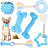 Interactive Dental Chew Toy Set for Dogs