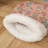 Cozy Cat Sleeping Bag - Plush Winter Bed for Indoor Comfort & Warmth