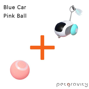 Automatic Gravity Car Toy for Cats