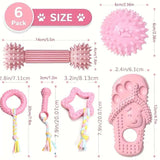 Interactive Dental Chew Toy Set for Dogs