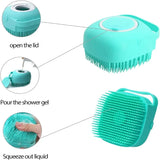 Shampoo Dispenser & Massage Brush