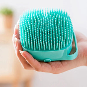 Shampoo Dispenser & Massage Brush