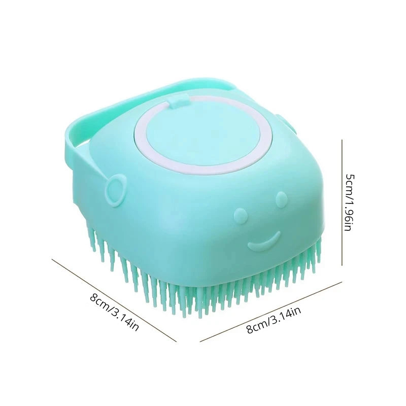 Shampoo Dispenser & Massage Brush